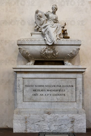 Innocenzo Spinazzi: 'Monument to Niccolò Machiavelli'