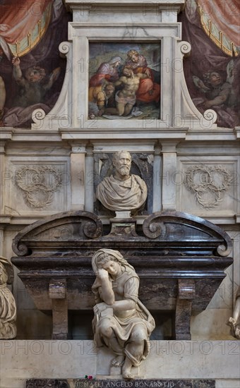 Vasari: Sepulchre of Michelangelo Buonarroti