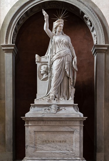 Pio Fedi: Funeral monument of Giovan Battista Niccolini