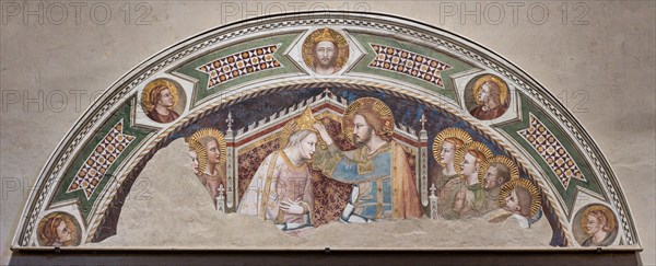 Maso di Banco: 'The Coronation of the Virgin'