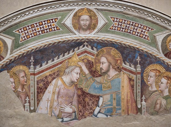 Maso di Banco: 'The Coronation of the Virgin'