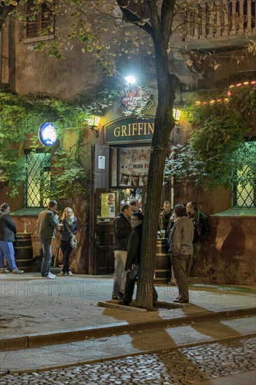 Dans les rues de Modène, en Italie