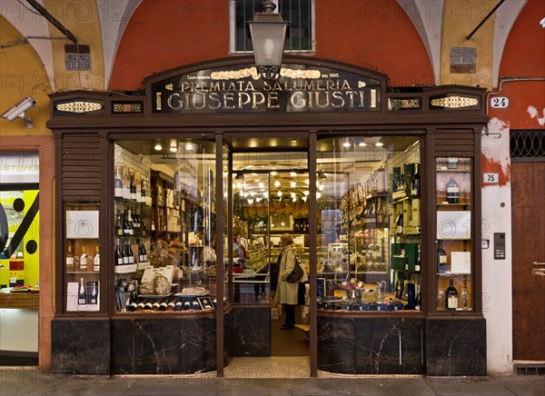 Dans les rues de Modène, en Italie