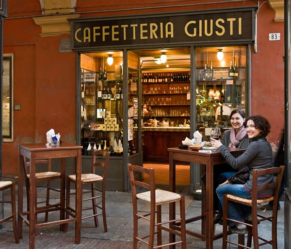 Dans les rues de Modène, en Italie