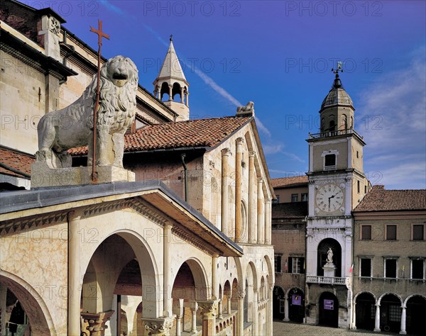 In the streets of Modena, Italy