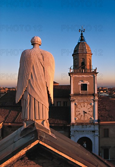 In the streets of Modena, Italy