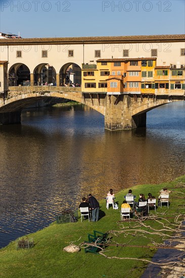 The Ponte Vecchio, in Florence