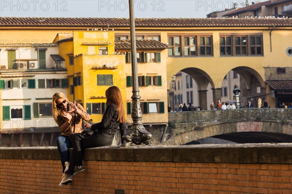 The Ponte Vecchio, in Florence