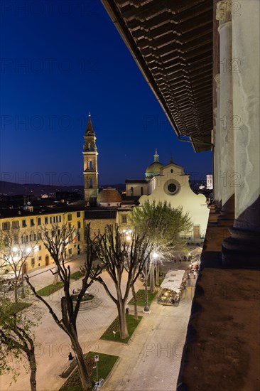 Piazza Santo Spirito, in Florence