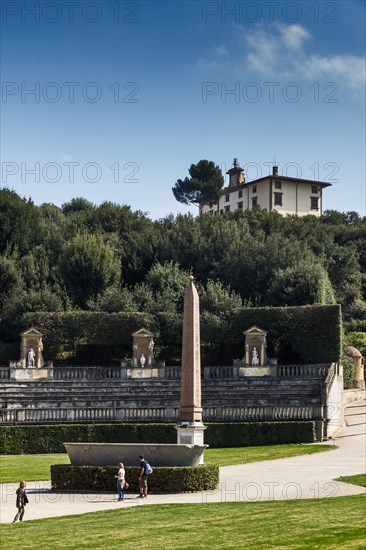 The Boboli Gardens in Florence