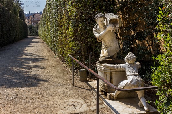 The Boboli Gardens in Florence