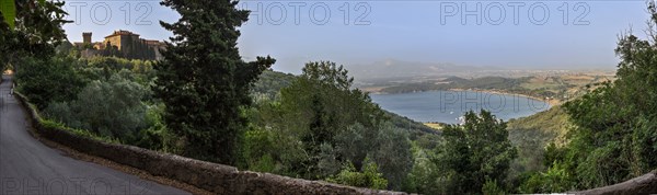 Medieval village of Populonia, Italy