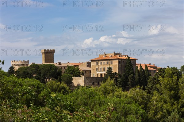 Village médiéval de Populonia, en Italie