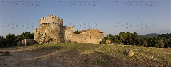 Medieval village of Populonia, Italy