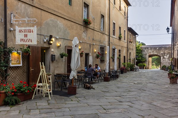 Medieval village of Populonia, Italy