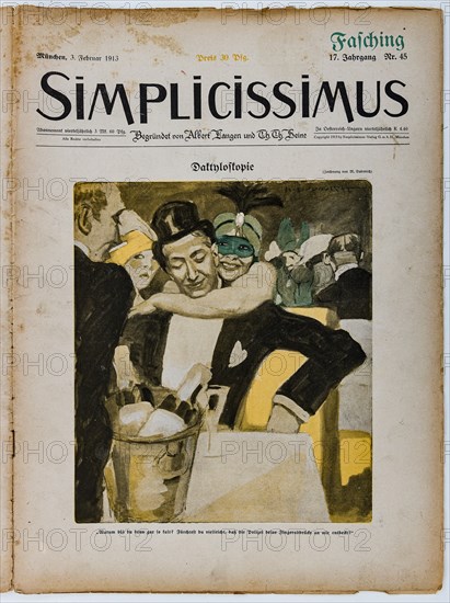 “Simplicissimus, n. 45"