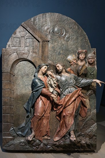 Relief from a chapel of the Kalvária Banská Stiavnica
