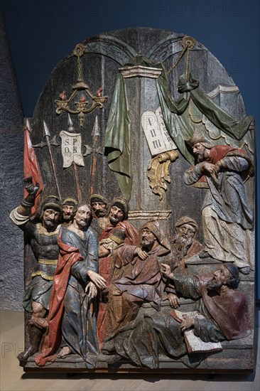 Relief from a chapel of the Kalvária Banská Stiavnica