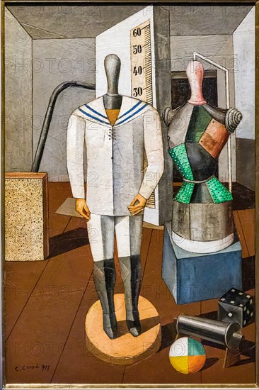 “Mother and Son”, by Carlo Carrà