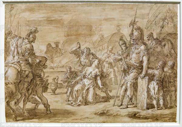 “Sacrifice of Polyxena” by Sebastiano Ricci