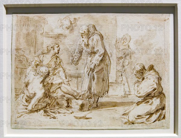 “Religious Scene” by Sebastiano Ricci