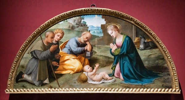 “Adoration of the Shepherds”, by Francesco Granacci