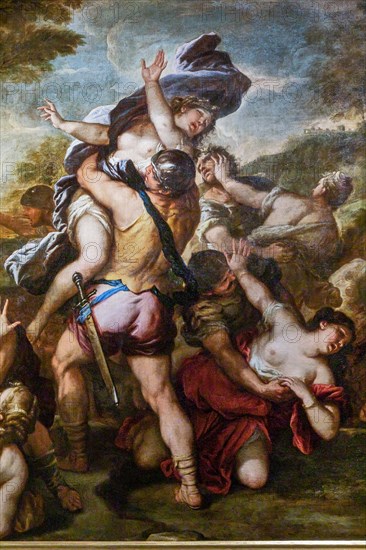 “Il ratto delle Sabine”, di Luca Giordano