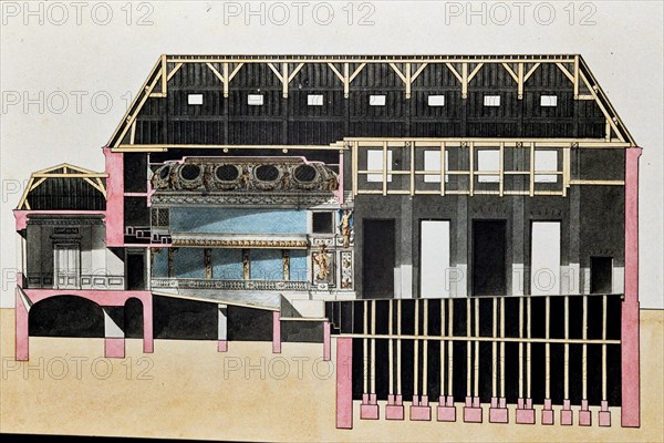 Vues et plans du Petit Trianon à Versailles