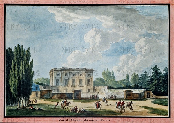 Vues et plans du Petit Trianon à Versailles