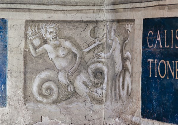 Fresque du mur sud-est de la Libreria Piccolomini à Sienne