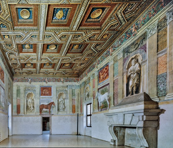 Camera dei Cavalli of the Palazzo del Te in Mantua