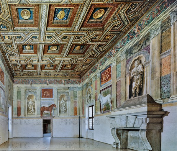 Salon des Chevaux du Palais Te à Mantoue