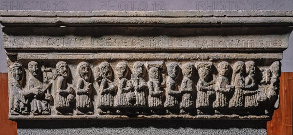 Haut-relief du musée du Château des Sforza à Milan