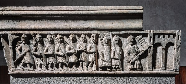 Haut-relief du musée du Château des Sforza à Milan