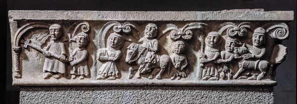 Haut-relief du musée du Château des Sforza à Milan