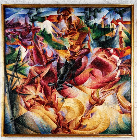 Boccioni, "L'Elasticité"