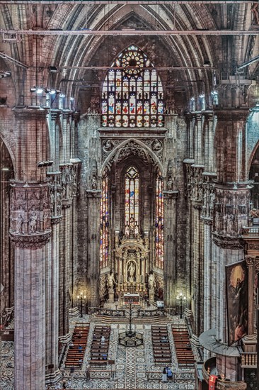 Dôme de Milan : chapelle de la Madone de l'Arbre