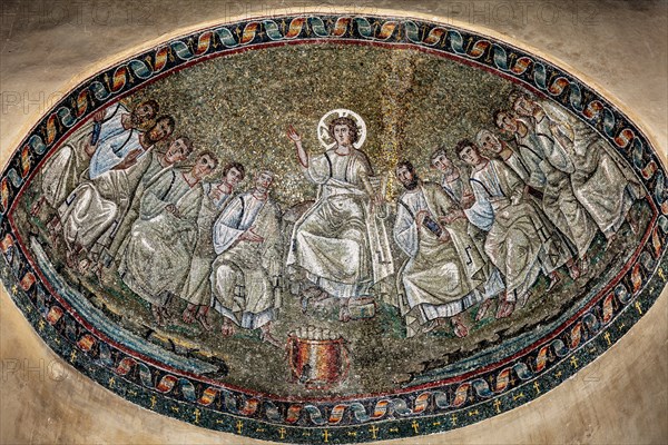 Dôme de la chapelle de la basilique Saint-Laurent de Milan