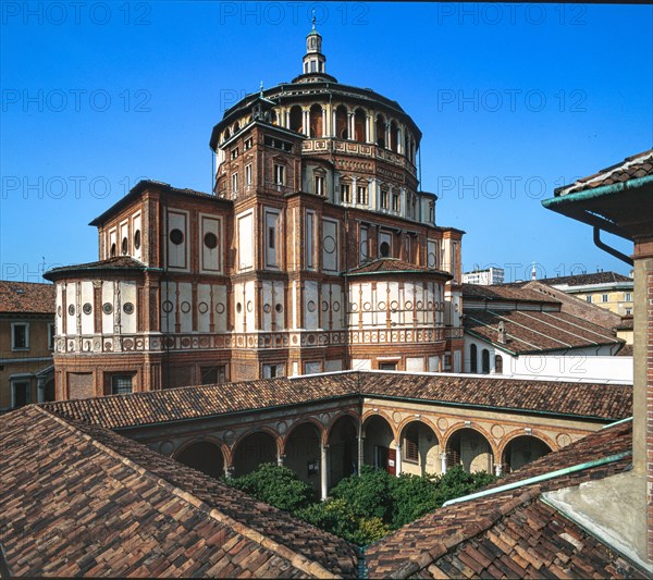 Eglise Santa Maria delle Grazie à Milan