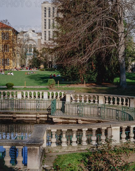 Veduta del Giardino della Guastalla