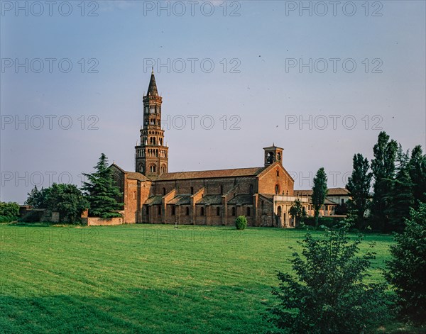 Veduta dell’Abbazia di Chiaravalle