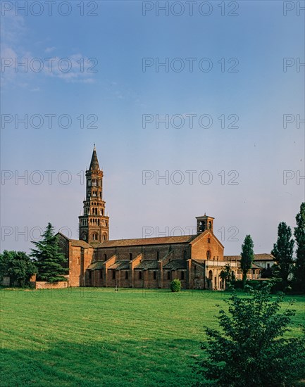 Veduta dell’Abbazia di Chiaravalle