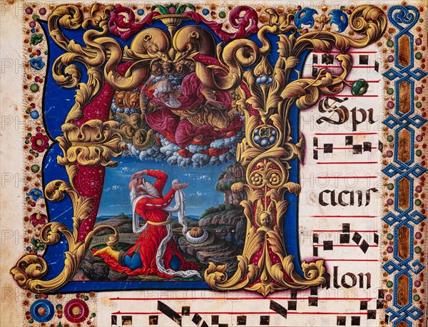 Recueil de chants conservé à la Libreria Piccolomini de Sienne