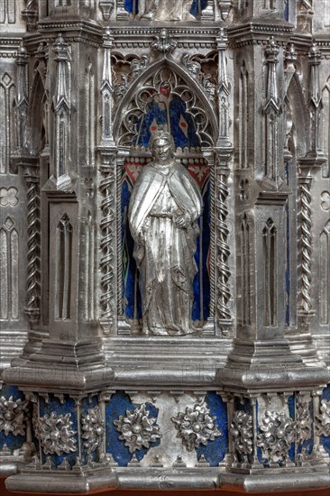 Détail de l'autel en argent du Trésor de Saint-Jean, Museo dell'Opera del Duomo, Florence