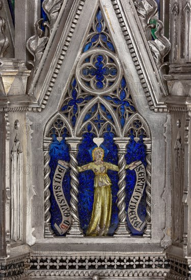 Détail de l'autel en argent du Trésor de Saint-Jean, Museo dell'Opera del Duomo, Florence