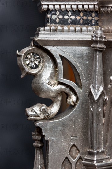 Détail de l'autel en argent du Trésor de Saint-Jean, Museo dell'Opera del Duomo, Florence