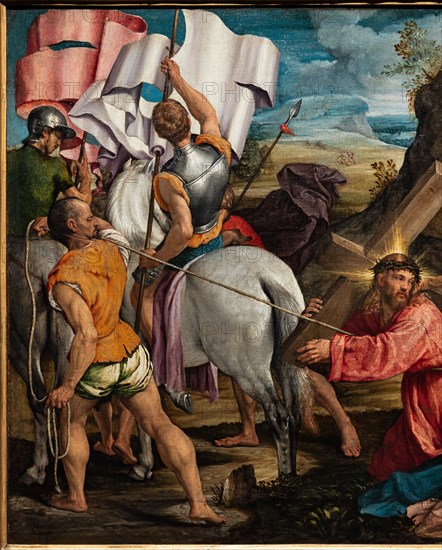 “Ascent to Calvary”, by Jacopo Bassano