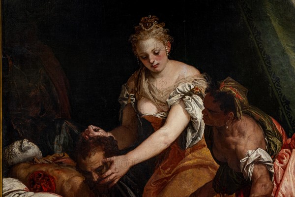 “Judith with the head of Holofernes”, by Veronese