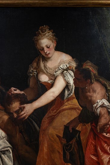 “Judith with the head of Holofernes”, by Veronese