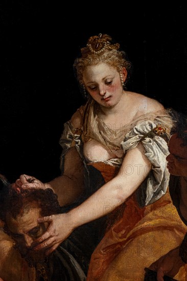 “Judith with the head of Holofernes”, by Veronese